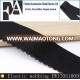 Home Textile Garment Use Black Elastic Webbing Band